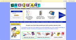 Desktop Screenshot of croquart.com